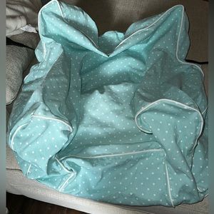 Pottery Barn Kids Anywhere Chair Twill Pin Dot Slipcover